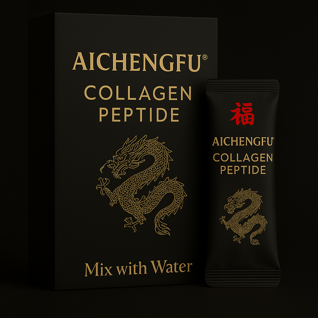 Aichengfu Collagen Peptide - Black and Gold Edition