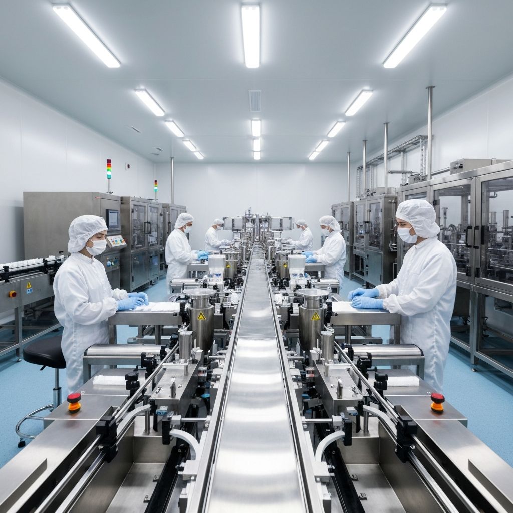 GMP certified manufacturing facility